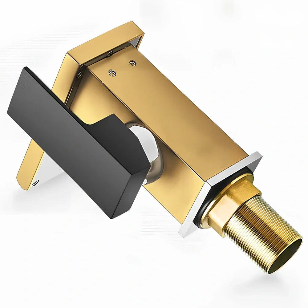 Automatic sensor basin faucet with chrome finish and 304 stainless steel construction