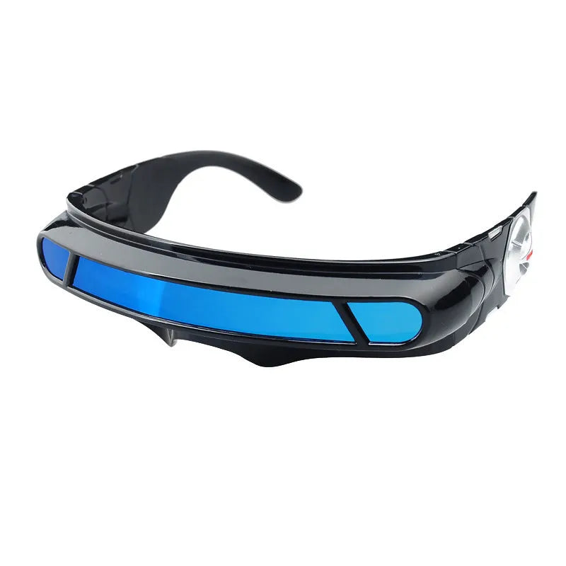 Black frame polarised sports sunglasses with choice of grey, red mercury, or blue mercury tinted lenses