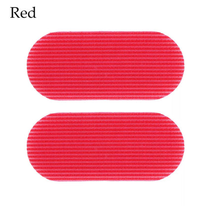 Retro oil head set hair clips in red or black for secure, stylish hair holding