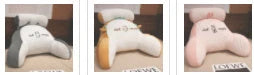 Adjustable ergonomic reading pillow with breathable fabric and detachable cover for comfortable support and easy cleaning