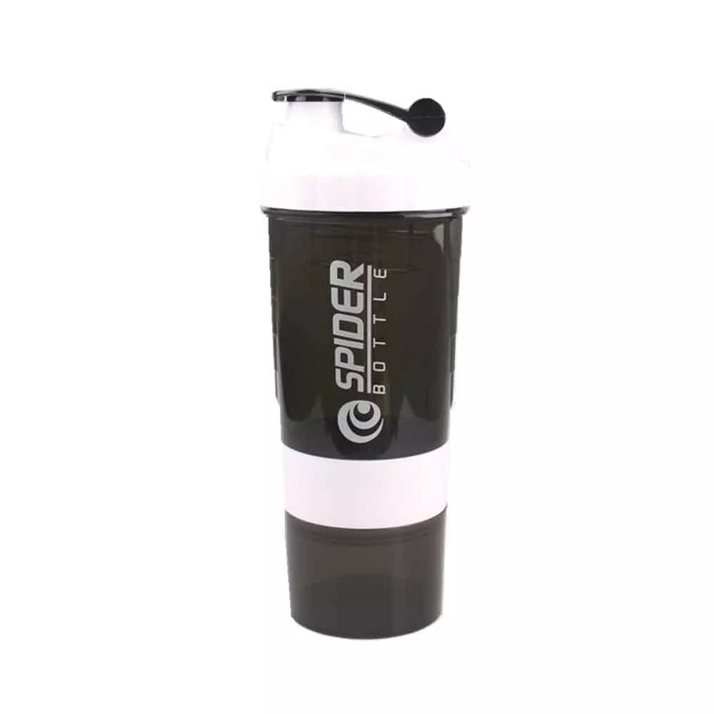 Three-layer combination shake cup in various colors with snap-on filter