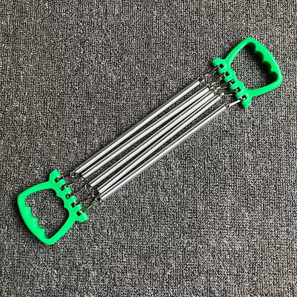 Adjustable chest expander with carbon spring and ABS handles for strength training