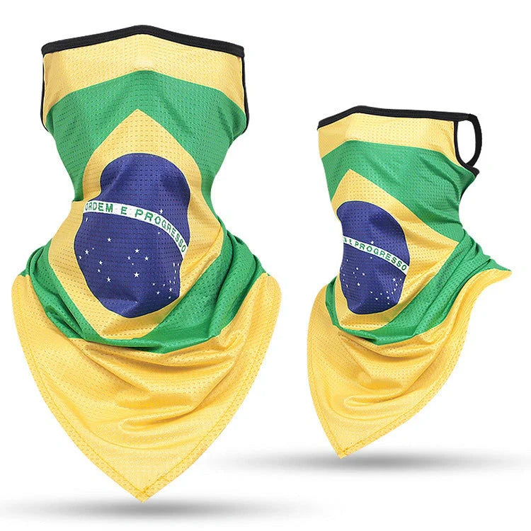 Breathable Face Guard Thin Tubular Ring Scarf in various colors for sun protection