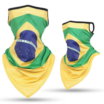 Breathable Face Guard Thin Tubular Ring Scarf in various colors for sun protection