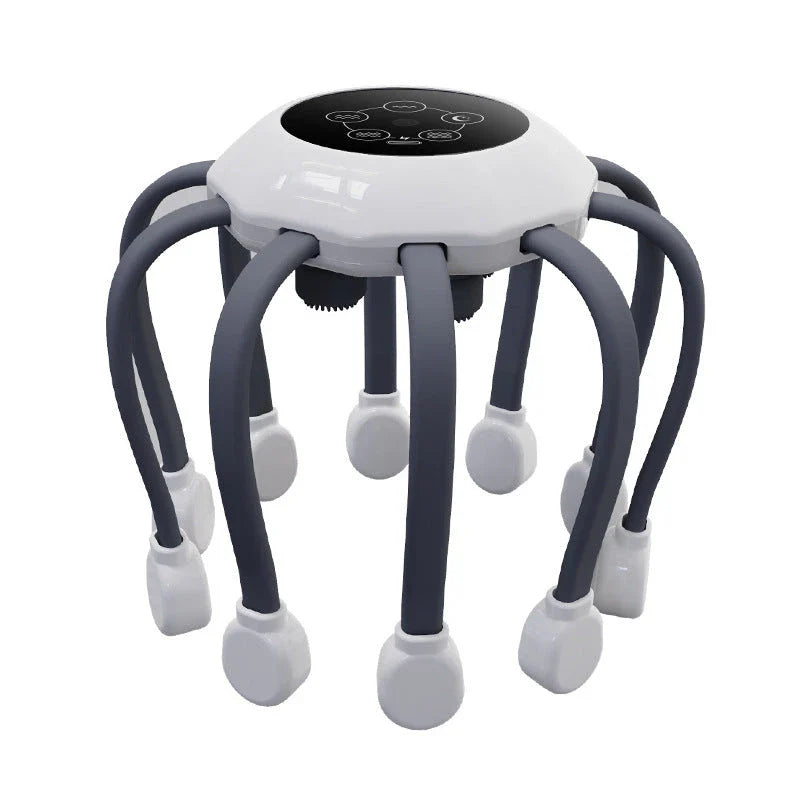Premium Soothing Head Massager with Octopus-Inspired Design
