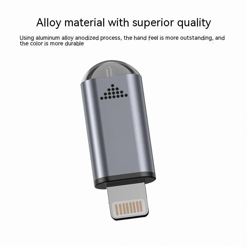 Sleek Aluminum Phone Infrared Remote Control for iOS and Android devices