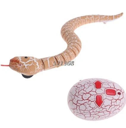 Realistic remote control snake toy with lifelike slithering motion for pranks and fun