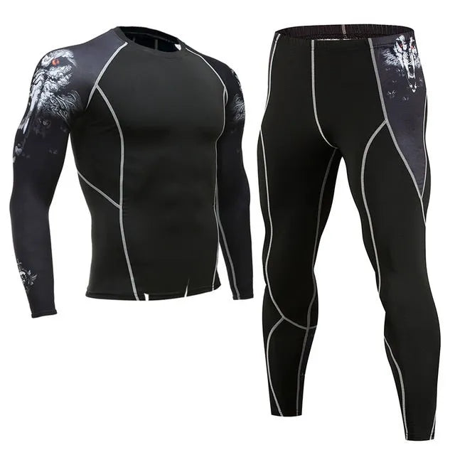Quick-drying running suit in blue, made from milk silk and 90% polyester, available in multiple sizes and colours.