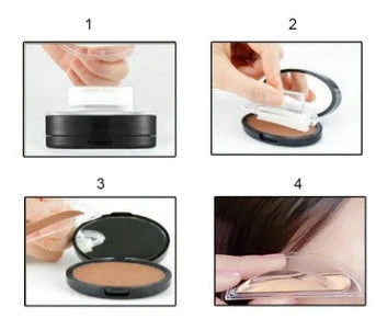 Premium Eyebrow Stamp Kit with waterproof, sweat-proof formula for effortless, natural-looking brows