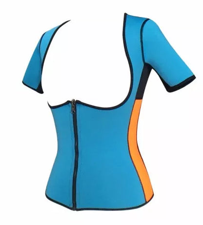 Women's Sports Shapewear Body Corset in neoprene blend for fitness