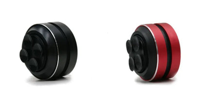 Bone conduction wireless Bluetooth speaker with magnetic base measuring 26mm height and 40mm diameter