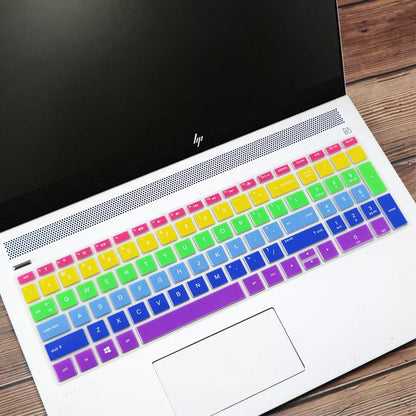 15.6-inch silicone keyboard film for HP Light and Shadow Wizard 4th Generation laptop in various colors