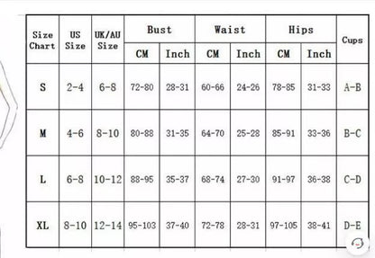 Women's striped three-piece swimsuit set with tube top and waist skirt