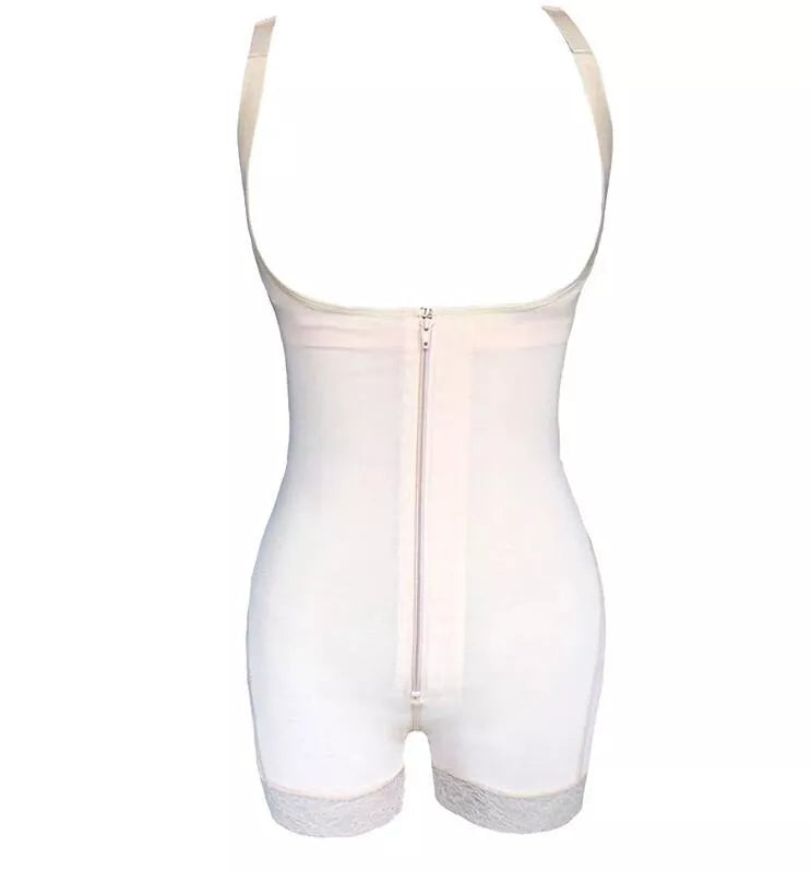 Shaping Butt Lifter Bodysuit in black with adjustable straps for enhanced silhouette