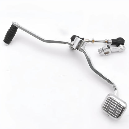 GS125 motorcycle gear lever 300mm length with coarse and fine teeth patterns