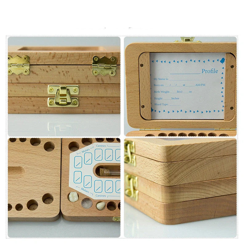 Beech wood commemorative storage box with exquisite design, perfect for keepsakes