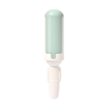 Versatile pet hair remover roller with comfortable, non-slip handle for effortless cleaning of couches, car seats, carpets, and bedding
