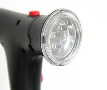 Adjustable aluminum walking stick with foldable design and safety features