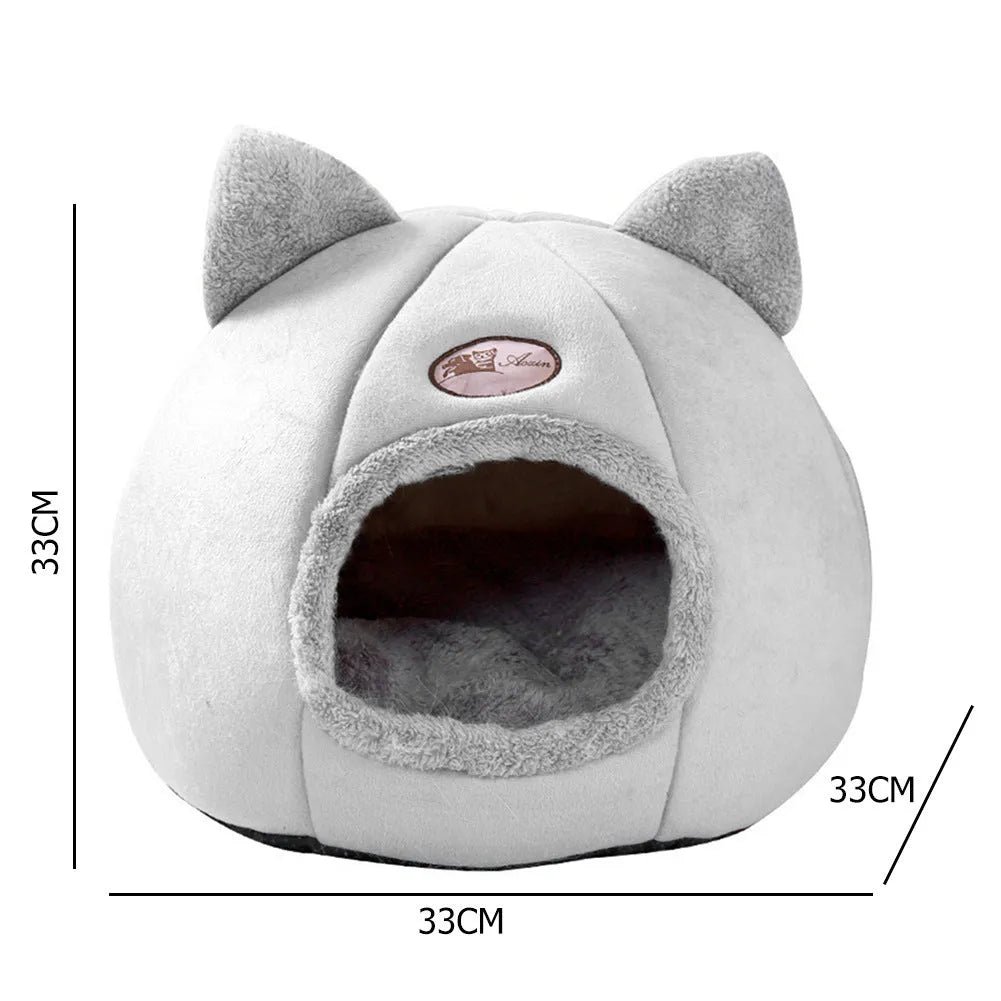 L size 36cm cube fully enclosed cat sofa bed with removable cushion