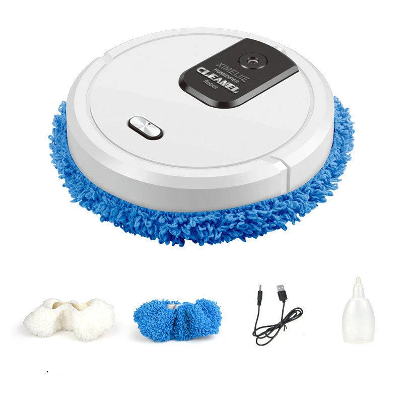 Smart Robotic Mop Cleaner with wet, dry, and humidifying functions for effortless floor cleaning