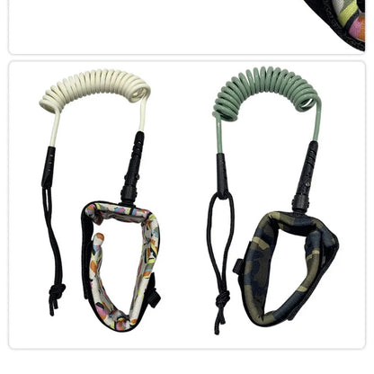Surfboard hand holding rope with high elasticity and 50kg tension capacity for secure board transport