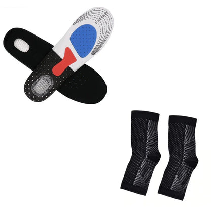 Premium nylon ankle support sports socks with progressive compression, breathable design, and unisex fit for fitness and outdoor activities