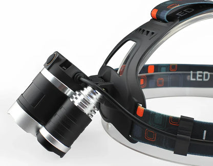 Camping light with 5800mAh battery and 20W LED output for outdoor use