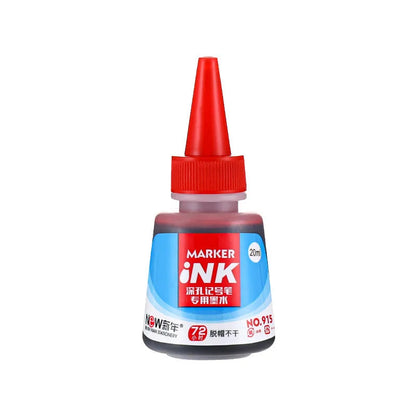 15.2cm oil-based woodworking marker with quick-dry waterproof ink in four colours including refill