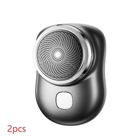 Cordless Compact Electric Shaver for Men - USB Rechargeable Portable Face Trimmer