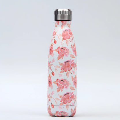 500ml stainless steel sports bottle in various colours with vacuum insulation and secure lid for gym use