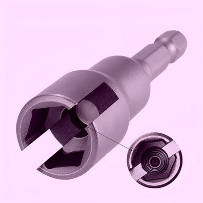 Tool steel socket wrench 41g slotted sleeve sheet natural colour for nut and bolt driving