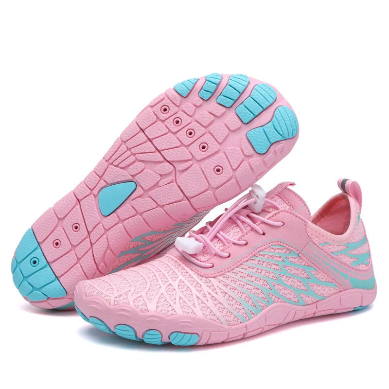 Smmer Water Shoes for men and women with non-slip rubber outsole and mesh upper