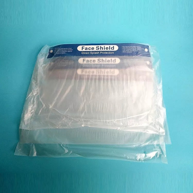 Disposable protective mask with anti-fog and sweat absorption features for clear vision and comfort