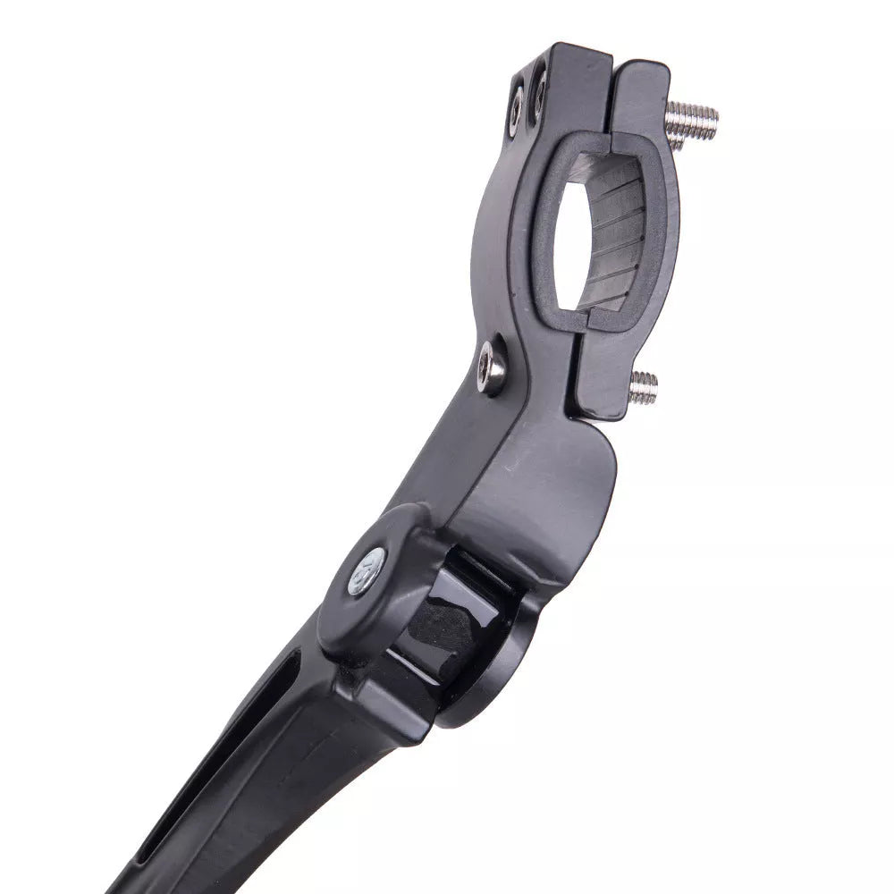 Adjustable mountain bike foot support in black for 22-27 inch wheels