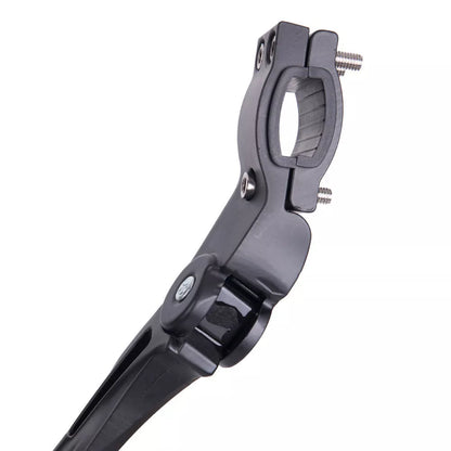 Adjustable mountain bike foot support in black for 22-27 inch wheels