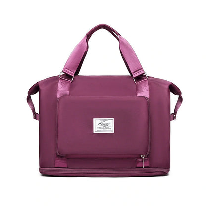 Folding travel bags for women in various colors, lightweight and waterproof