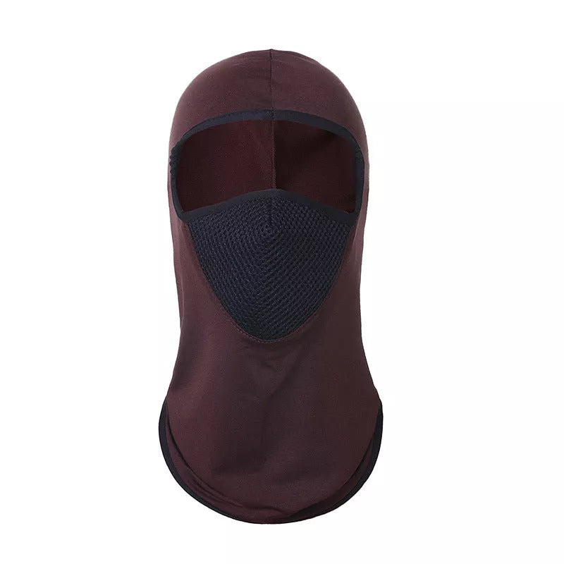 Printed Breathable Headgear Mask in various colors for windproof and sunscreen protection