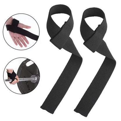 Non-slip booster wrist bandage for weightlifting, durable nylon material, dimensions 55 cm x 4 cm