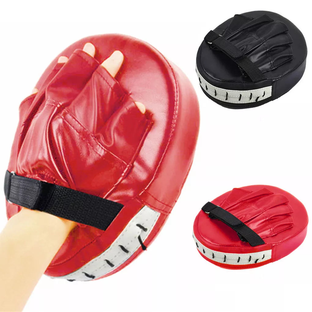 Kick Boxing Gloves with superior shock absorption and durable PU leather