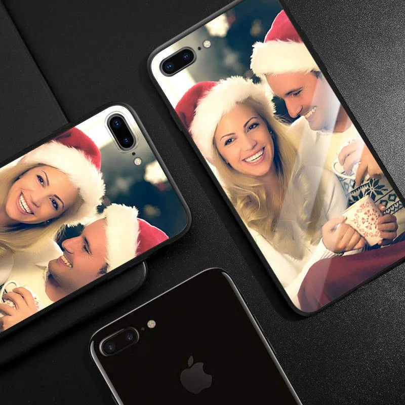 iPhone case with raised bumper edge protecting camera and screen, precision cut-outs for ports
