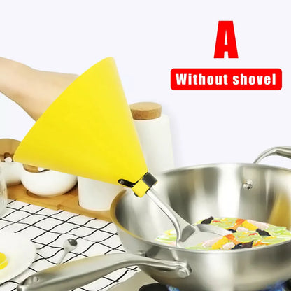 Stir-fried oil splash gloves with metal fittings for kitchen safety