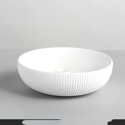 Handmade white porcelain candle tray, 17.5cm square with 6cm height, abstract matte design for holding tea lights