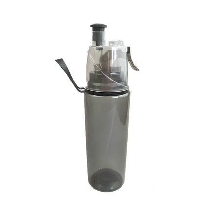 600ml sports mist spray bottle in multiple colours with continuous spray function for outdoor activities