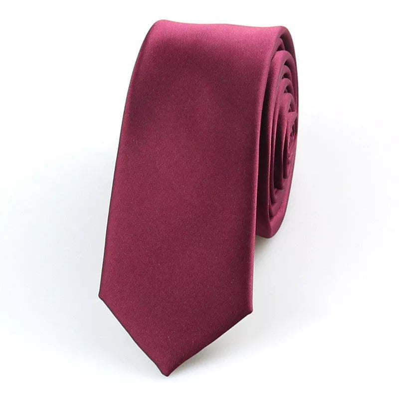 Korean style glossy hand tie for men, 5cm wide, striped dot retro design