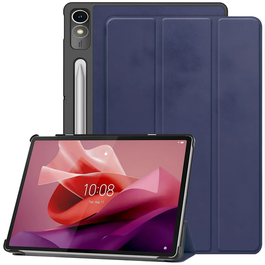 Lenovo Tab P12 tablet protective case with foldable stand in multiple colour options
