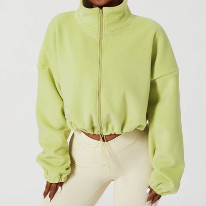 Women's Autumn Cashmere Sports Coat in various colors