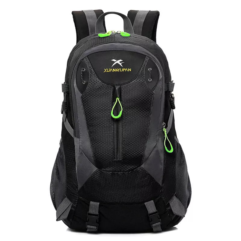 Outdoor climbing bag with internal computer compartment in multiple colors
