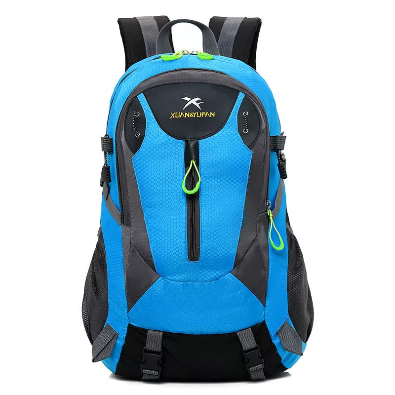 Outdoor climbing bag with internal computer compartment in multiple colors