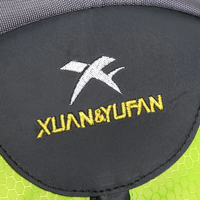 Outdoor climbing bag with internal computer compartment in multiple colors