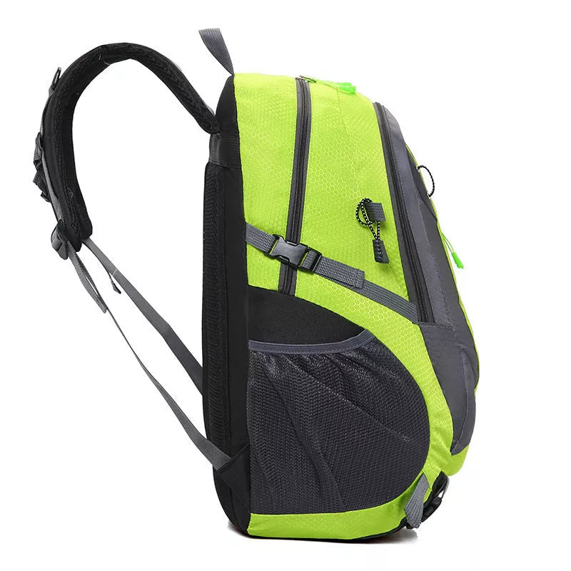 Outdoor climbing bag with internal computer compartment in multiple colors